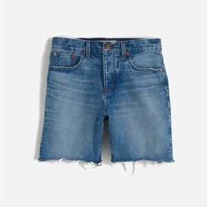 Madewell denim Bermuda shorts